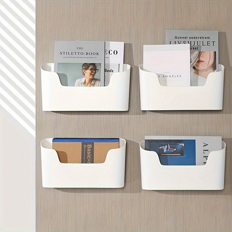 2-Piece Wall Organiser Set – Compact and Handy for Immediate Storage Without Drilling