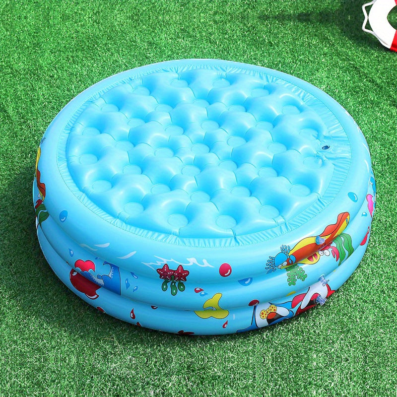 Inflatable Pool for Children - Fun in the Summer Sun