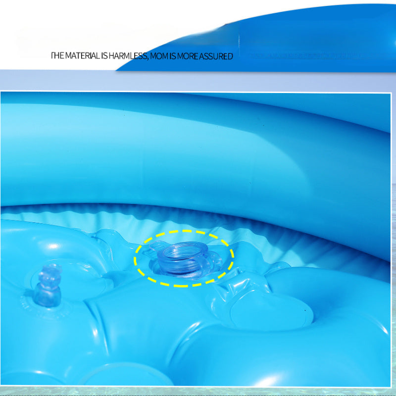 Inflatable Pool for Children - Fun in the Summer Sun