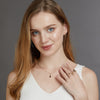 Moss Agate and White Zircon Jewellery Set – Lana