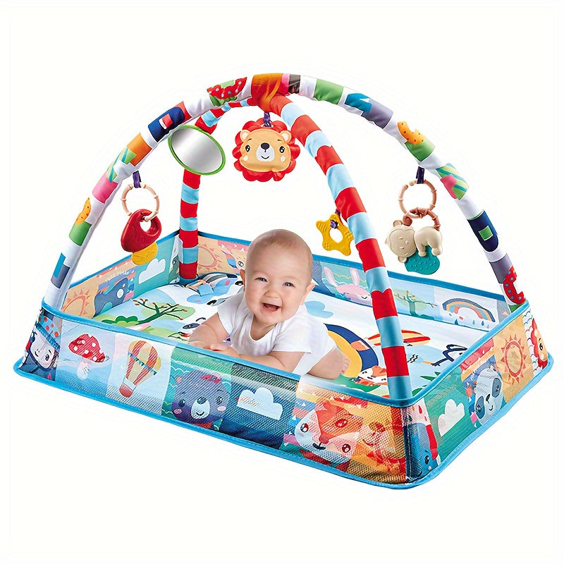 Happy Play Gym - Colourful Play Tent with Accessories for Babies