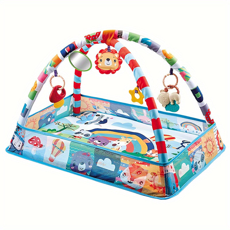 Happy Play Gym - Colourful Play Tent with Accessories for Babies