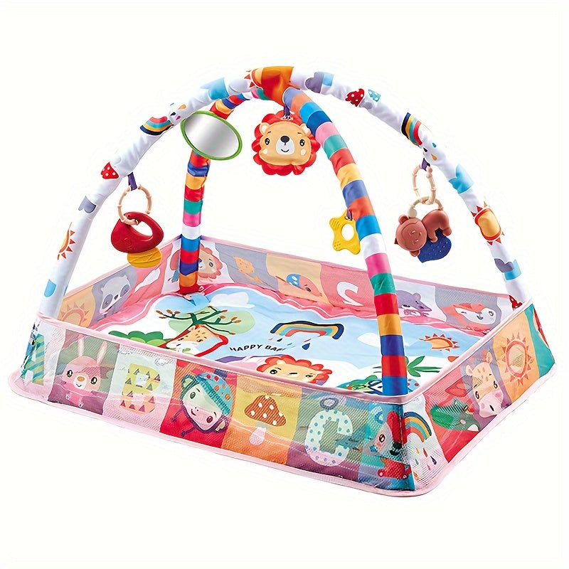 Happy Play Gym - Colourful Play Tent with Accessories for Babies