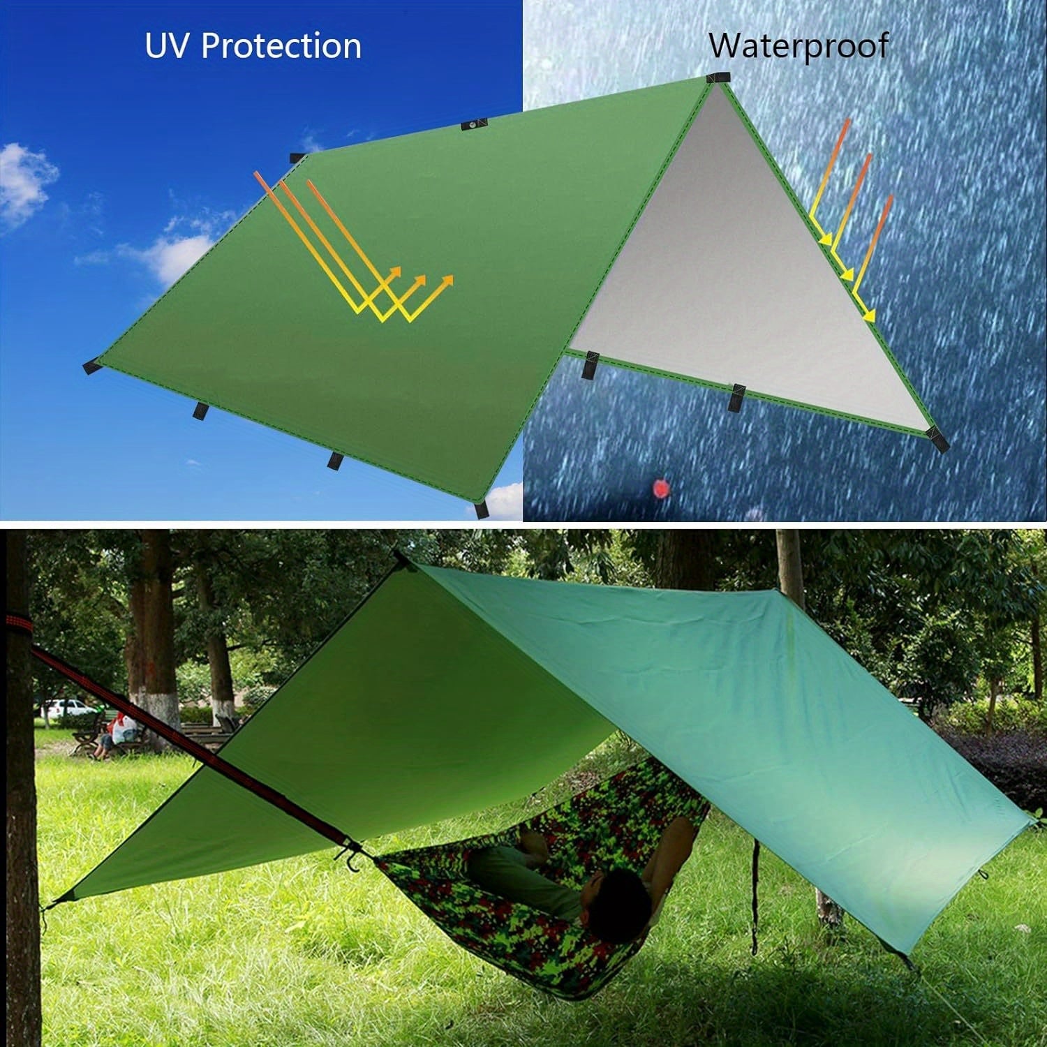 Camping Canopy 3x3 Metres - Waterproof and Windproof