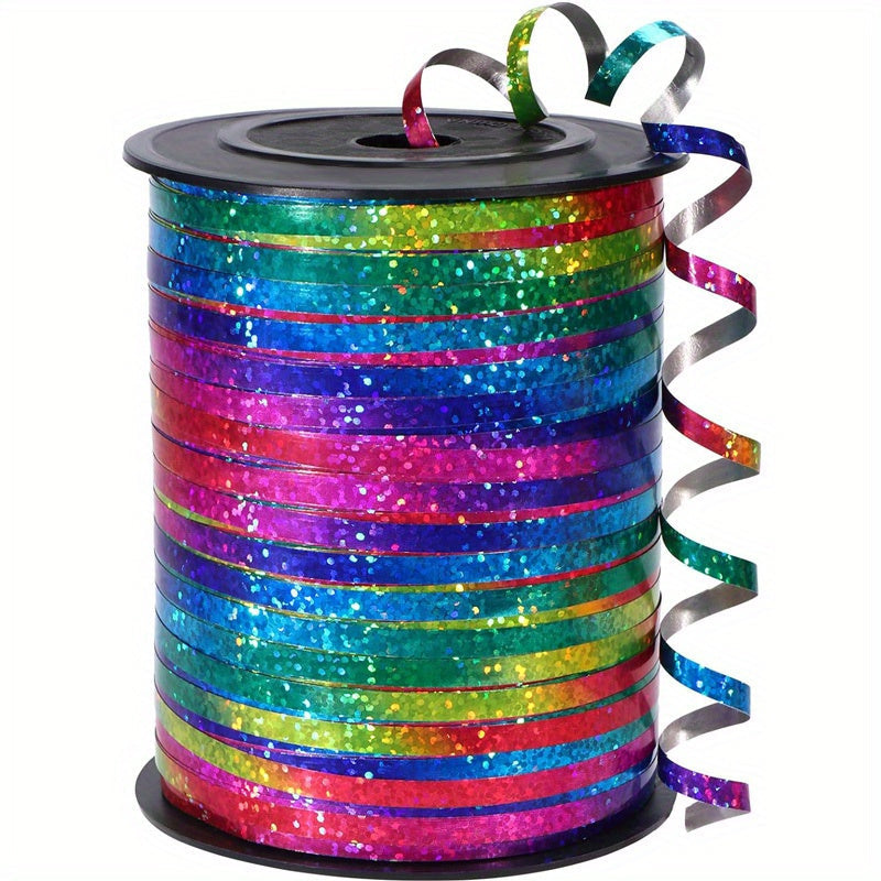 Holographic Curling Ribbon Set – Perfect for Party Decorations and Gift Wrapping