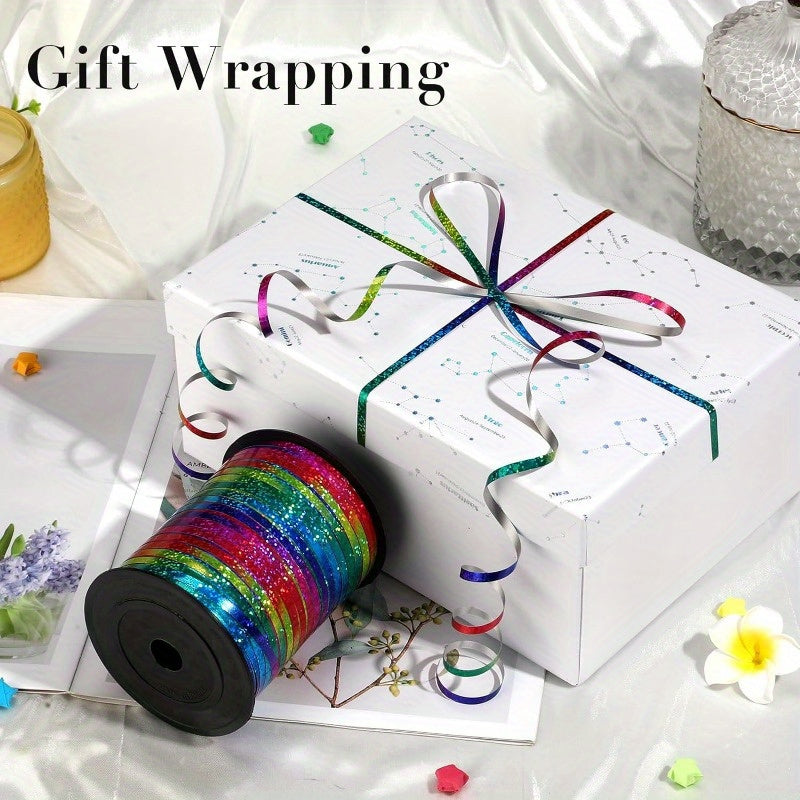 Holographic Curling Ribbon Set – Perfect for Party Decorations and Gift Wrapping