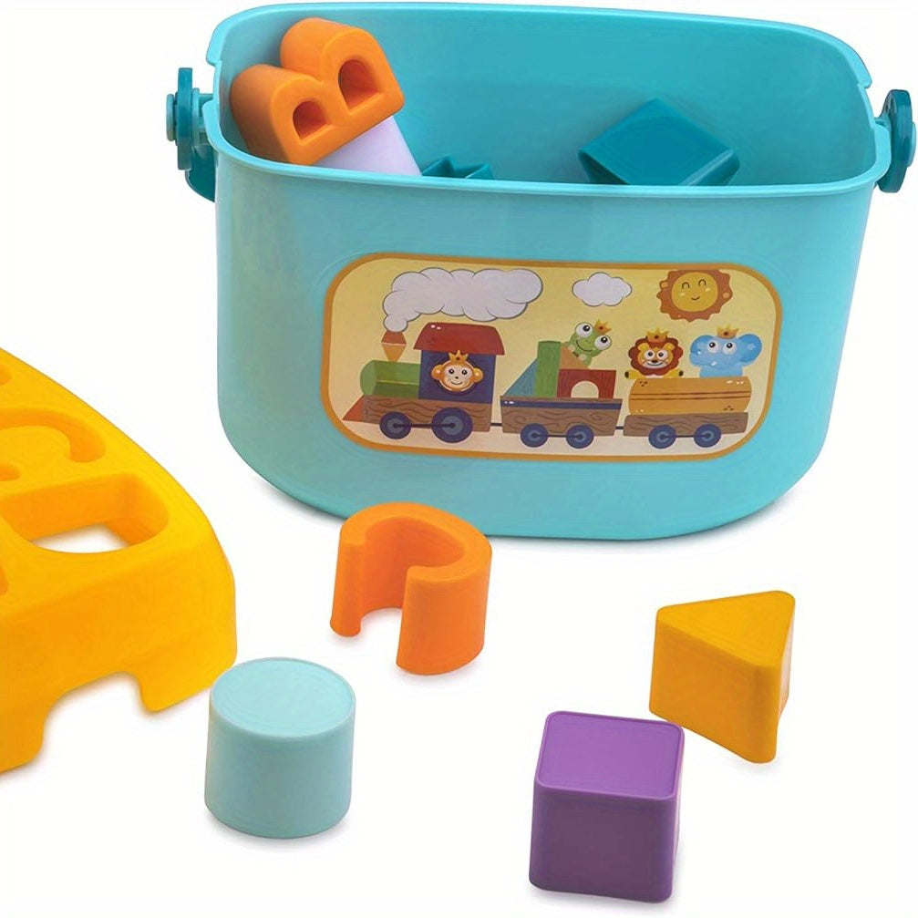 Educational Play Fun with the Colourful Shape Sorter - Discover and Learn Through Play