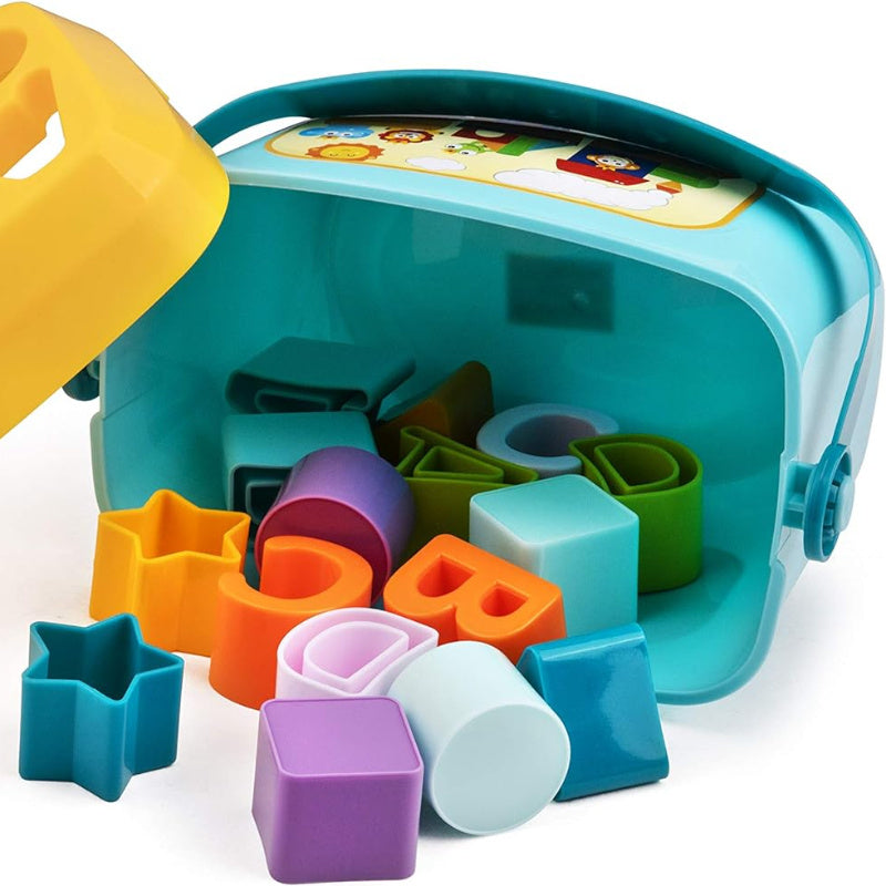 Educational Play Fun with the Colourful Shape Sorter - Discover and Learn Through Play