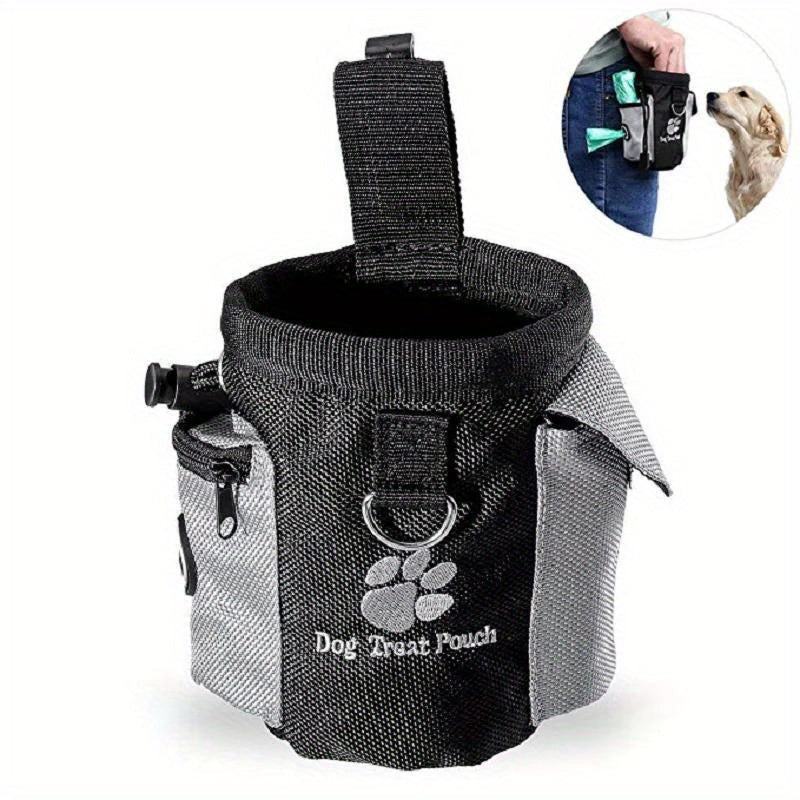 Dog Treat Pouch with Waste Bag Dispenser – Ideal for Training and Walking