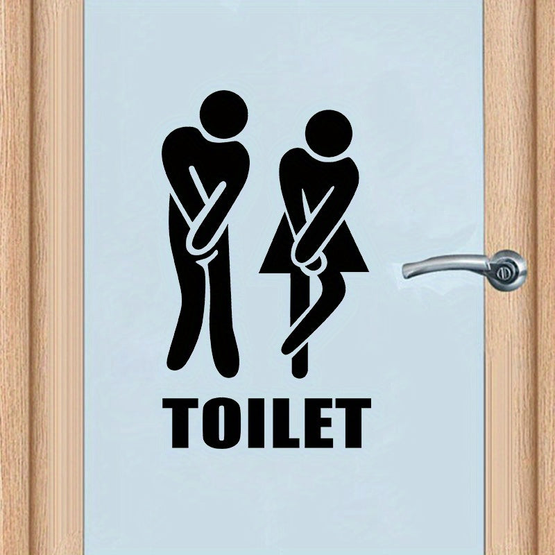 Cheerful Toilet Stickers - For a Creative Bathroom