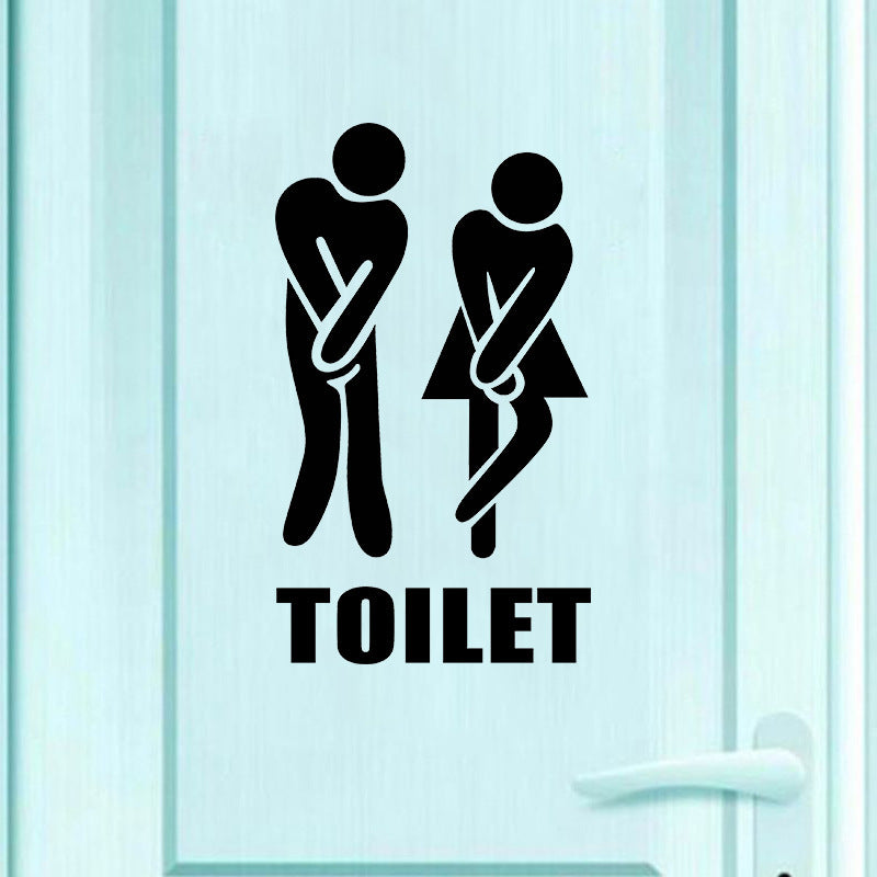 Cheerful Toilet Stickers - For a Creative Bathroom
