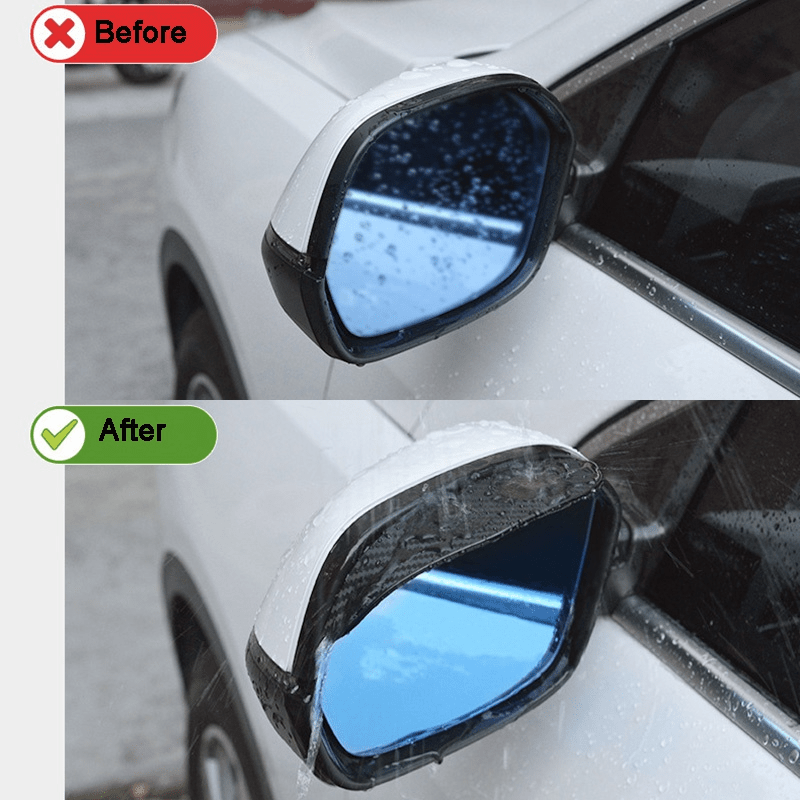 Universal PVC Mirror Rain Cover – Water and Snow Resistant