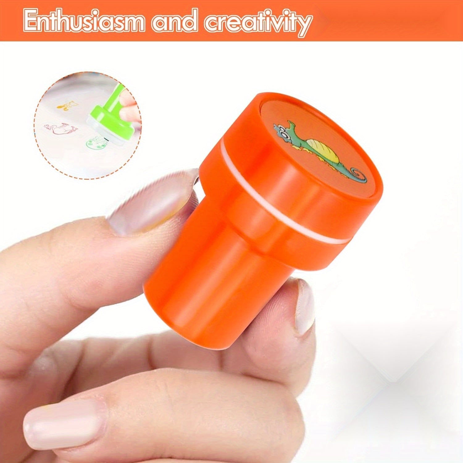 Colourful Animal Stamp Set – 26 Different Stamps for Creative Crafting and Education