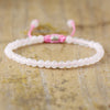 Natural Stone Beads Adjustable Braided Bracelet – Aisha