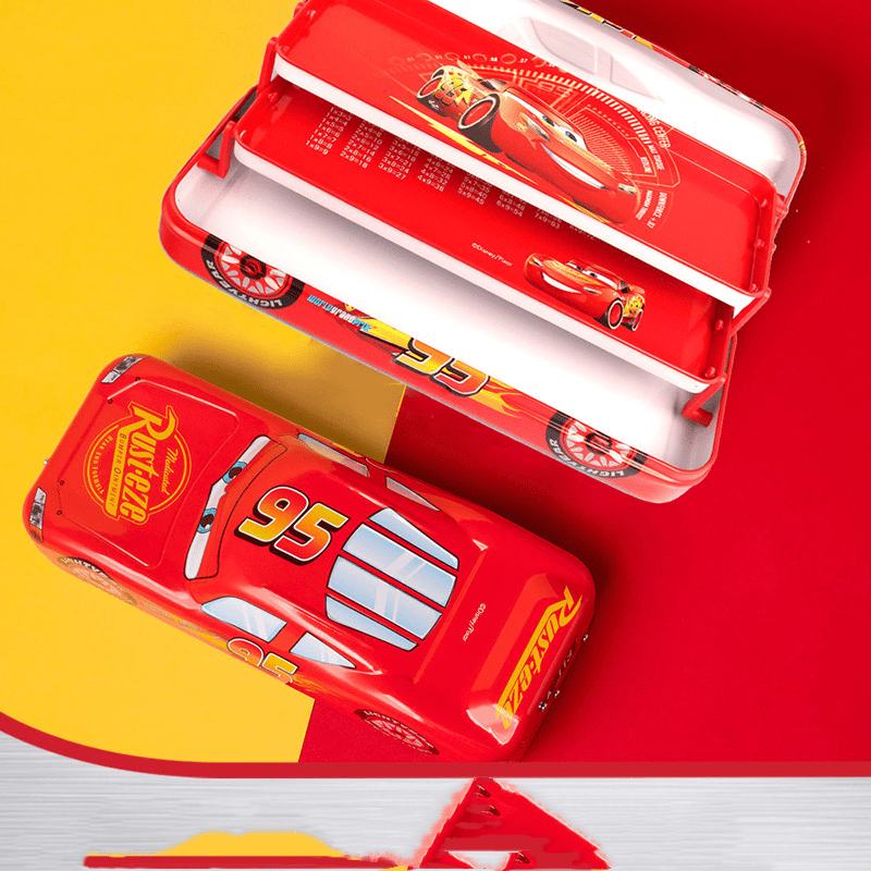 Lightning McQueen Pencil Case - Fun and Organisation for School