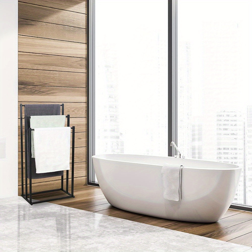 Practical Towel Rack - For a Neat Bathroom