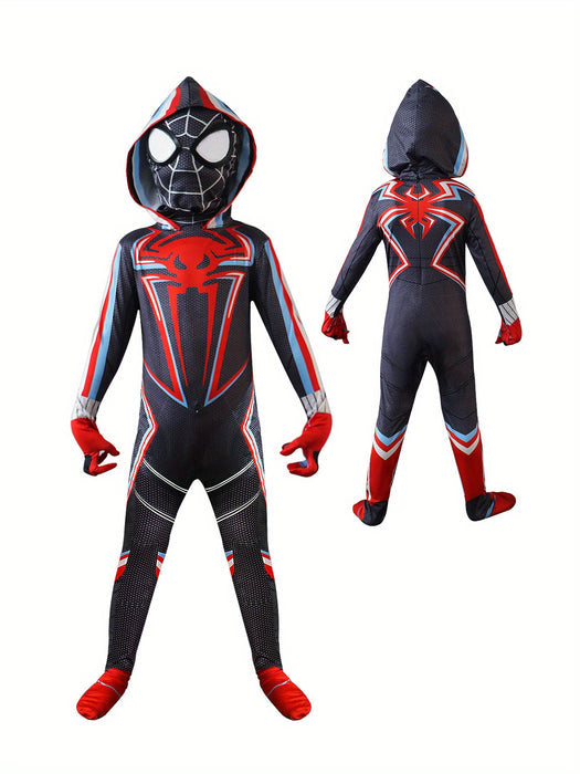HeroFlex Spider Hero Children's Costume – Perfect for Adventurous Dress-Up Parties