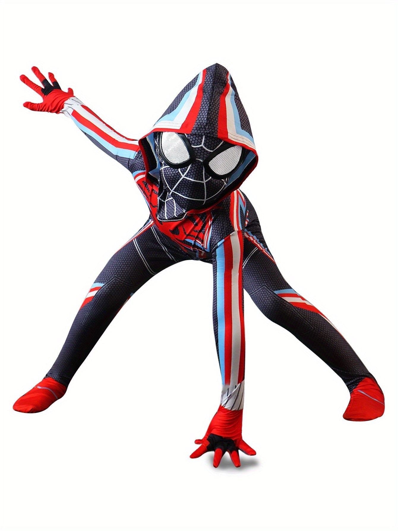 HeroFlex Spider Hero Children's Costume – Perfect for Adventurous Dress-Up Parties