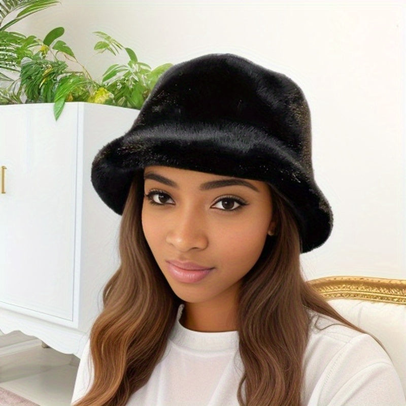 Fleur Winter Hat – Luxury Faux Fur with Ear Protection