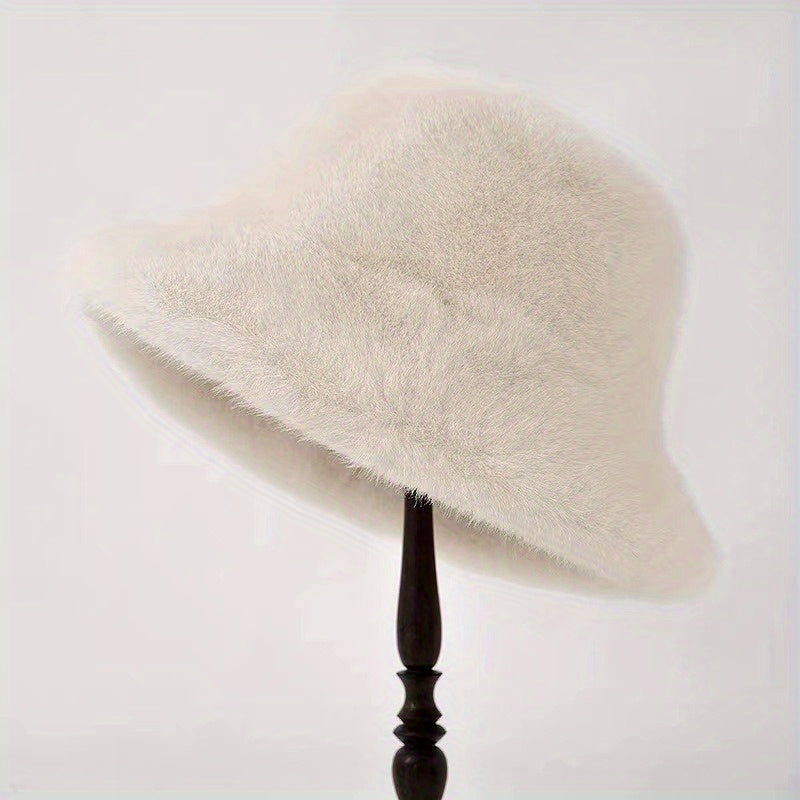 Fleur Winter Hat – Luxury Faux Fur with Ear Protection