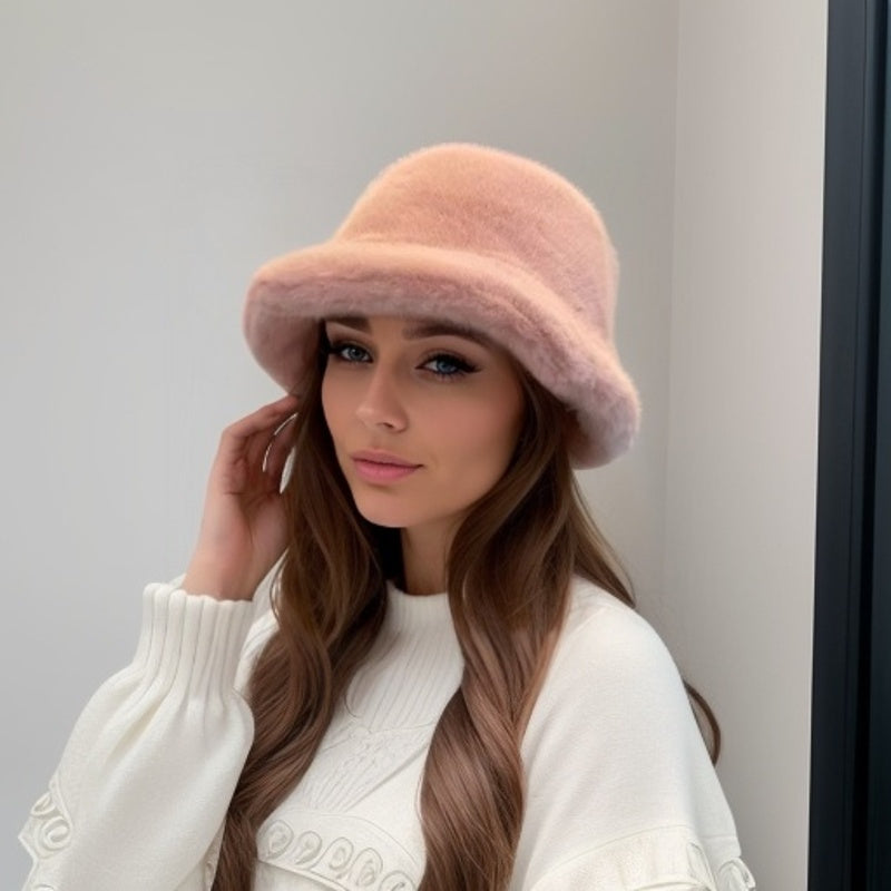 Fleur Winter Hat – Luxury Faux Fur with Ear Protection