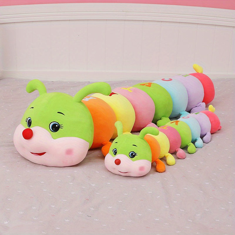 Cheerful Cuddle Caterpillar – For Comfort and Playful Fun