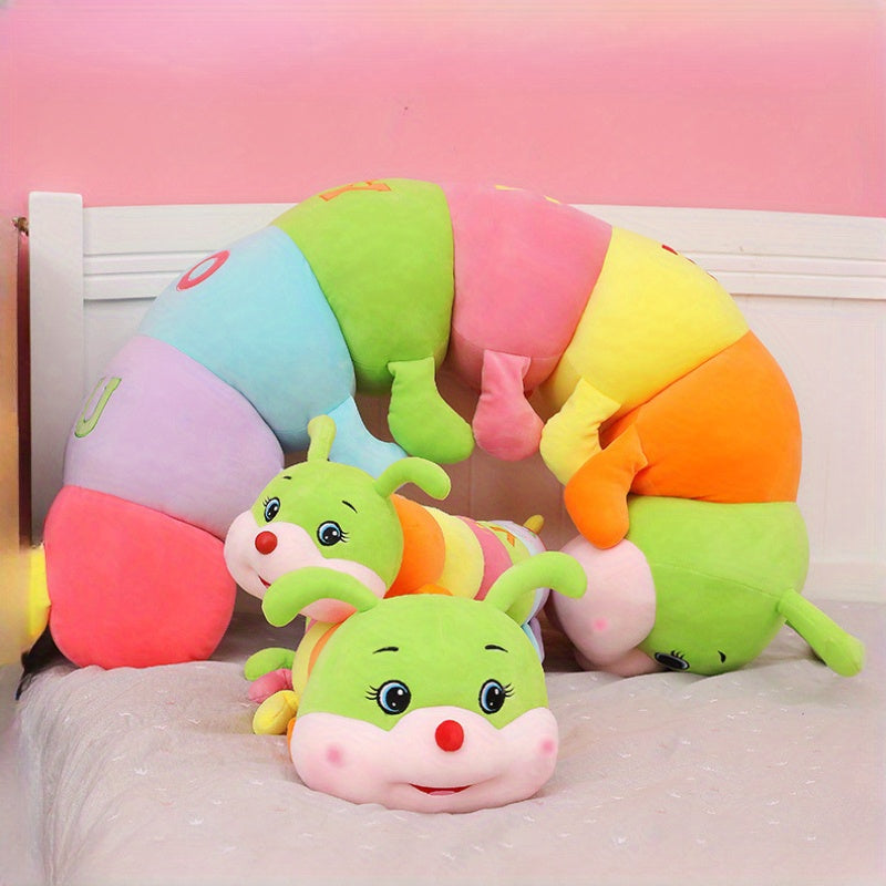 Cheerful Cuddle Caterpillar – For Comfort and Playful Fun