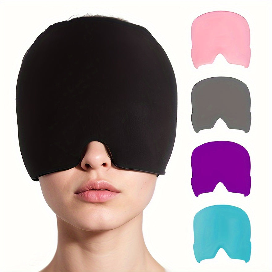 Versatile Gel Ice Compress Cap - Relief for Headaches and Stress