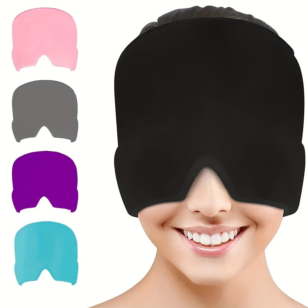 Versatile Gel Ice Compress Cap - Relief for Headaches and Stress