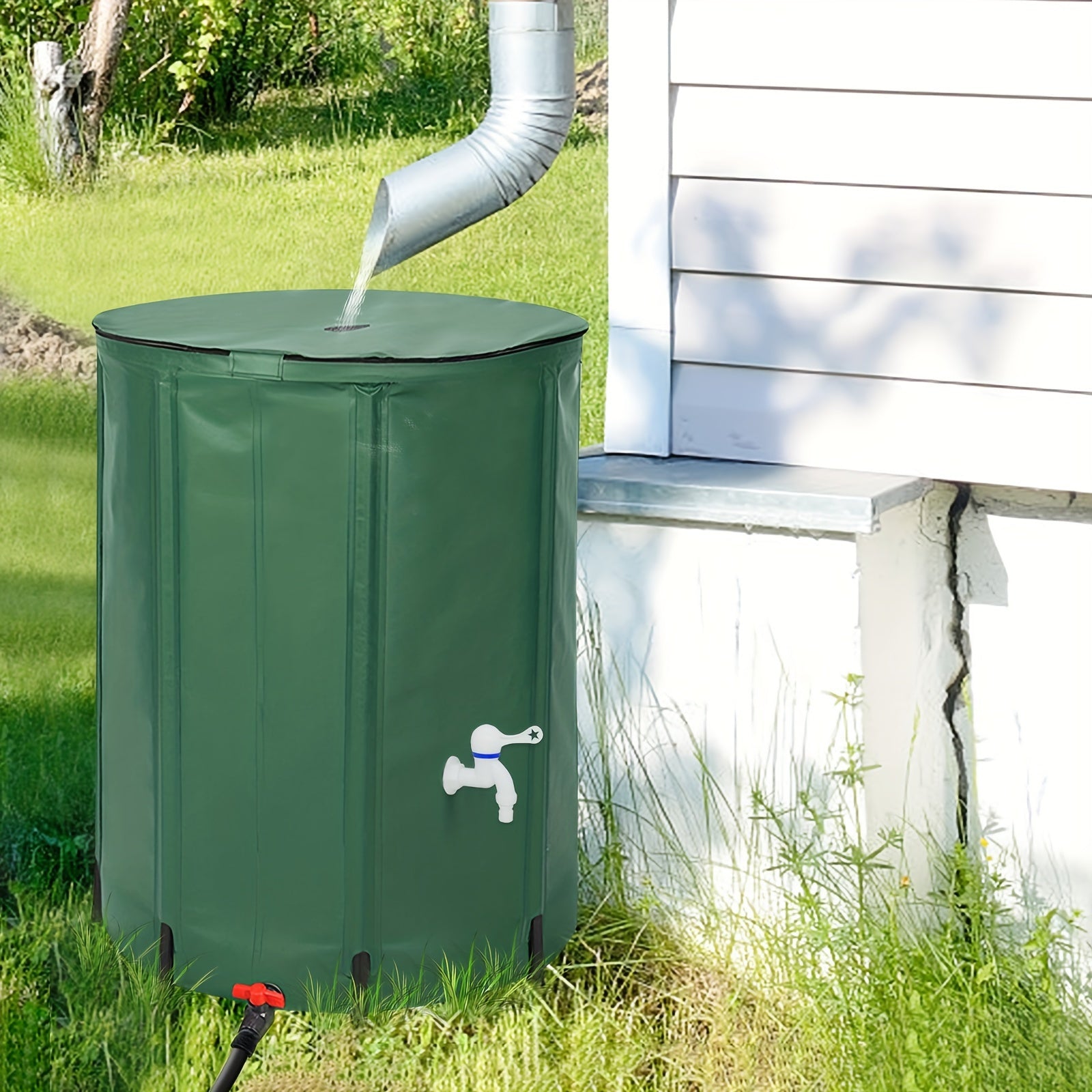 FlexiTank Collapsible Water Storage - 50L / 100L Durable PVC Water Reservoir