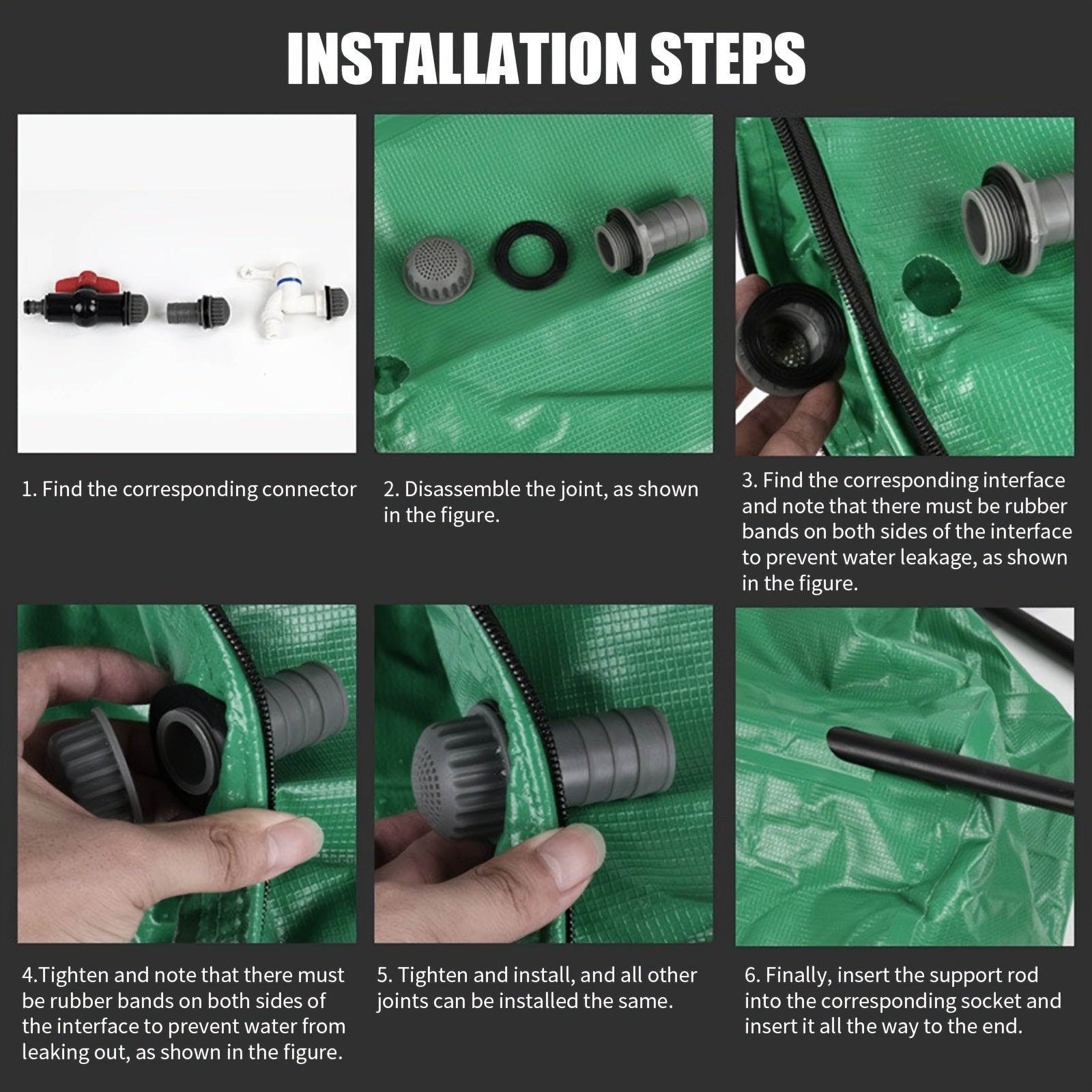 FlexiTank Collapsible Water Storage - 50L / 100L Durable PVC Water Reservoir