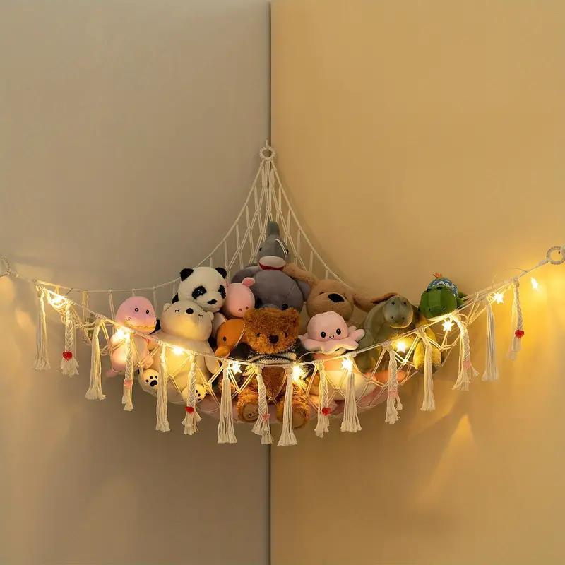SnuggleNet Hammock for Plush Toys - Stylish Solution for Toy Storage