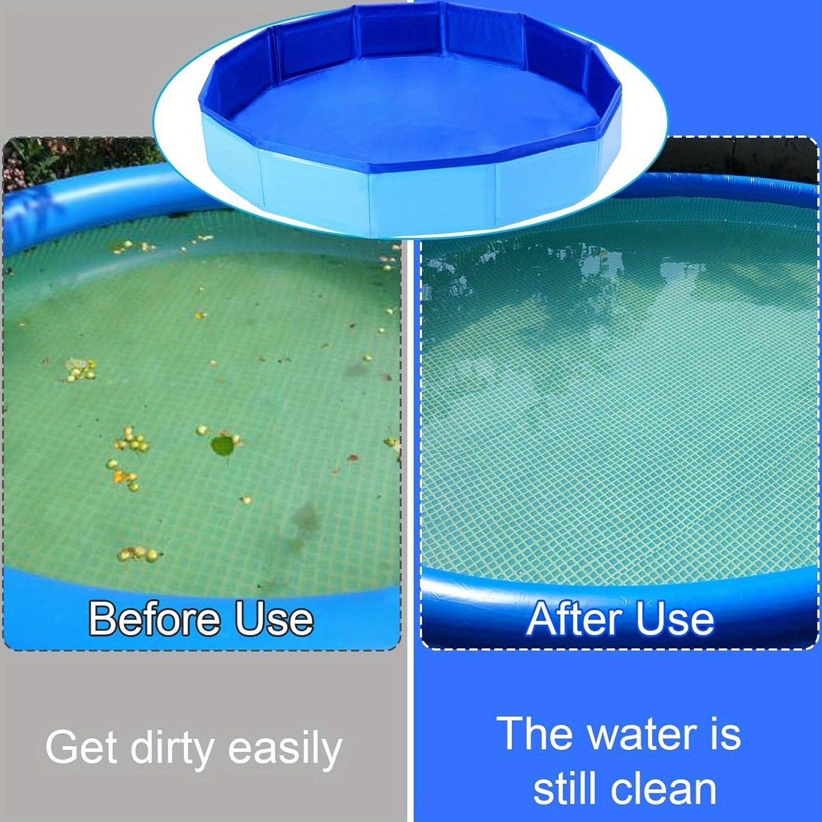 Portable Foldable Foot Bath – Easy Entry Foot Washer for the Pool