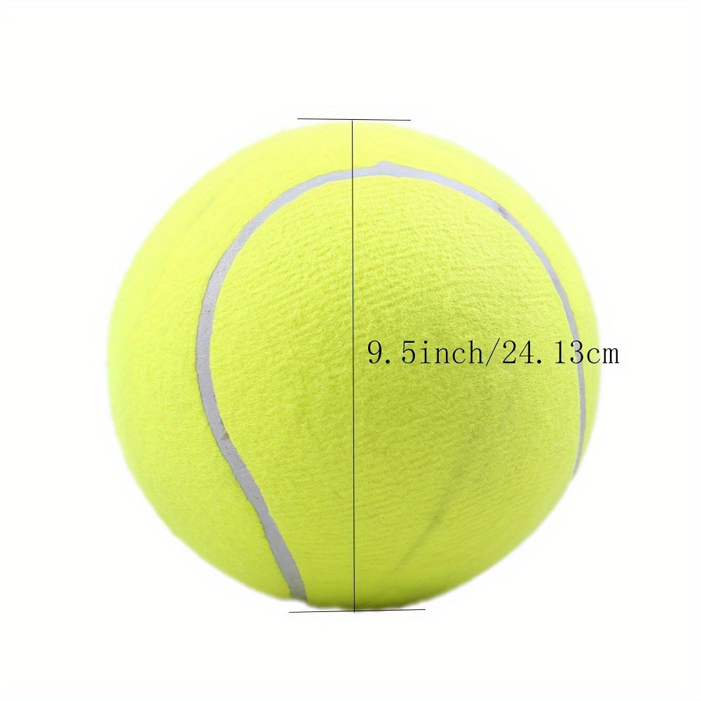 Extra Durable Large Dog Tennis Ball – Ideal for Outdoor Play and Activity