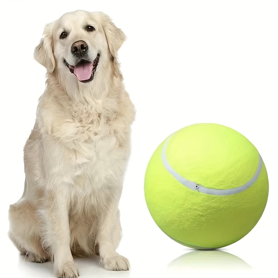 Extra Durable Large Dog Tennis Ball – Ideal for Outdoor Play and Activity