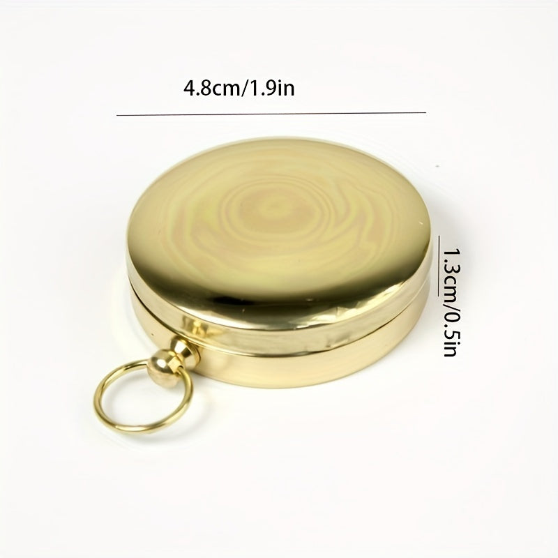Copper Survival Compass – Waterproof and Glow-in-the-Dark for Nighttime Adventures