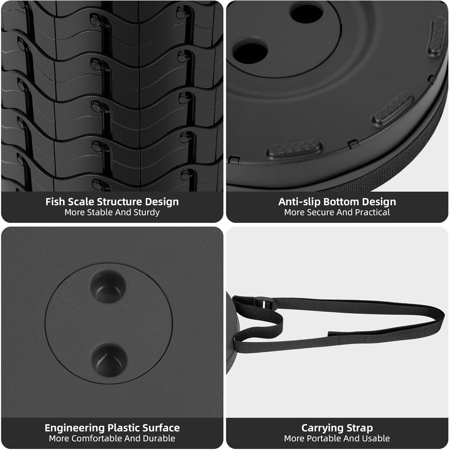 Foldable Chair with Carry Strap - Compact and Sturdy for Outdoor Adventures