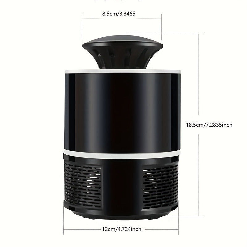 USB Silent Mosquito Lamp – Automatic Insect Catcher with Blue Light