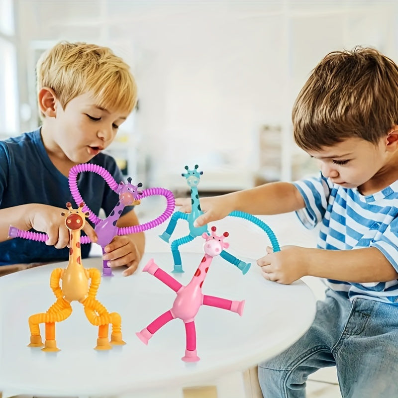 FlexiGiraffe Suction Cup Toy – Creative and Resilient