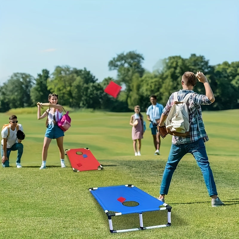 Portable Cornhole Game Set – Perfect for Family Fun Outdoors