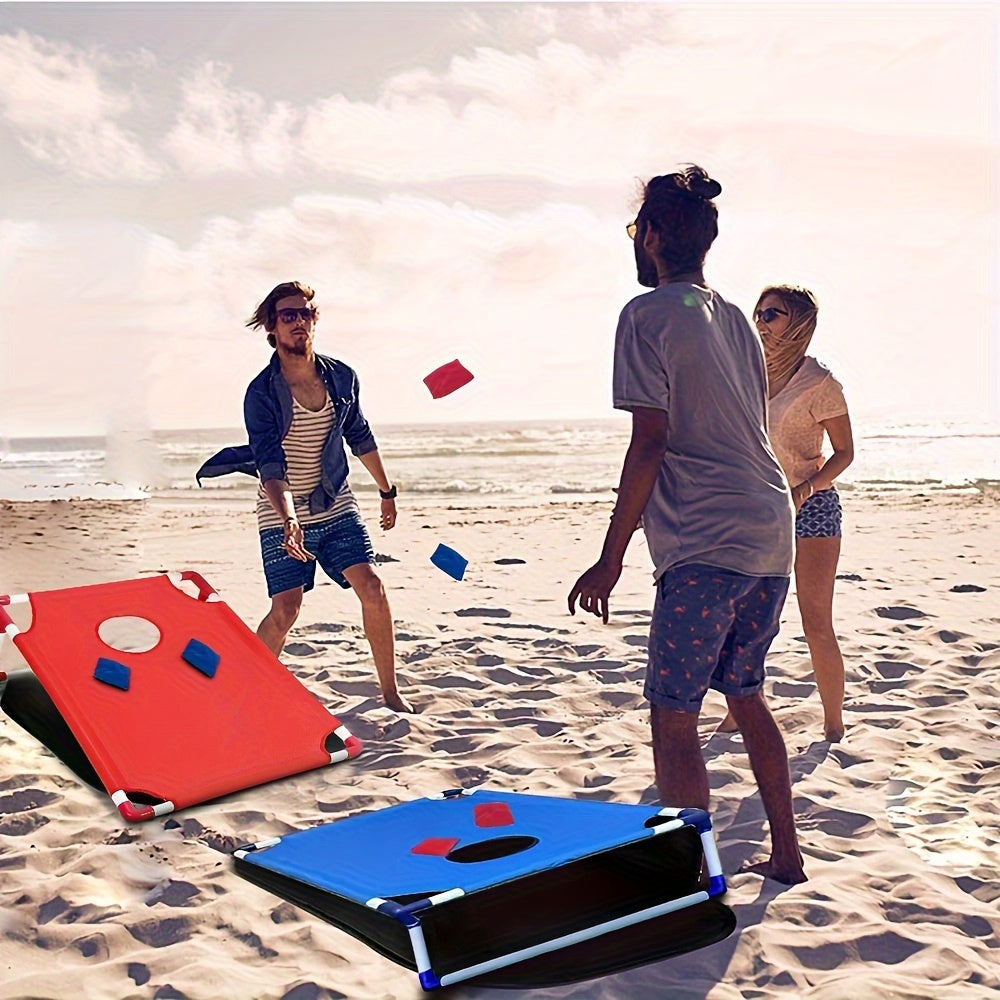 Portable Cornhole Game Set – Perfect for Family Fun Outdoors