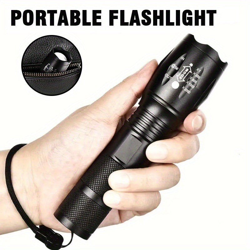 LED Torches – High Lumen, Zoomable, Handheld for Camping & Emergencies