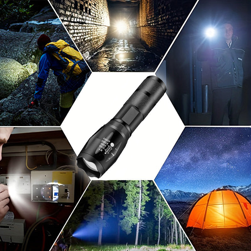 LED Torches – High Lumen, Zoomable, Handheld for Camping & Emergencies