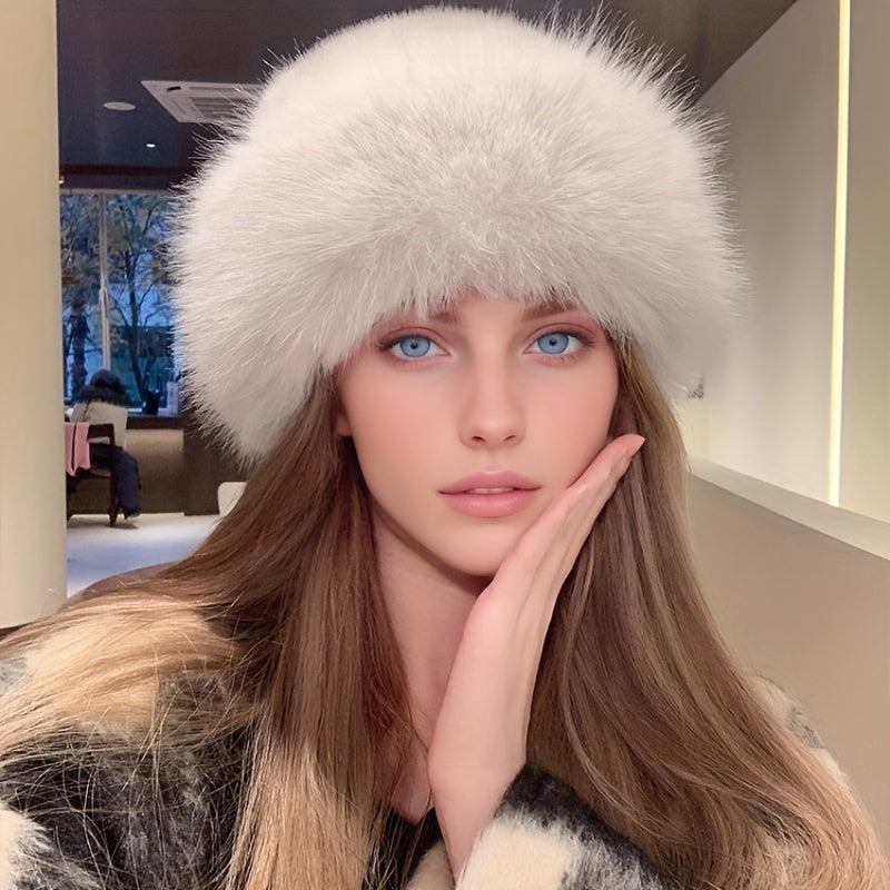 Sanne Luxe Faux Fur Hat – For Warmth and Style in Winter
