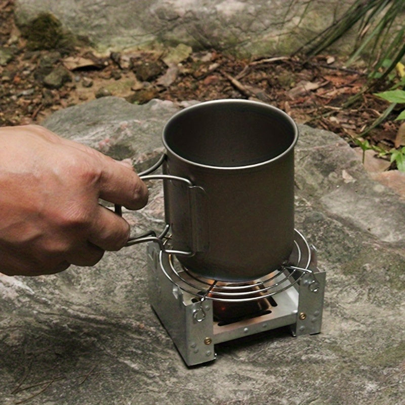 Foldable Camping Stove Set - Durable and Lightweight for Outdoor Adventures