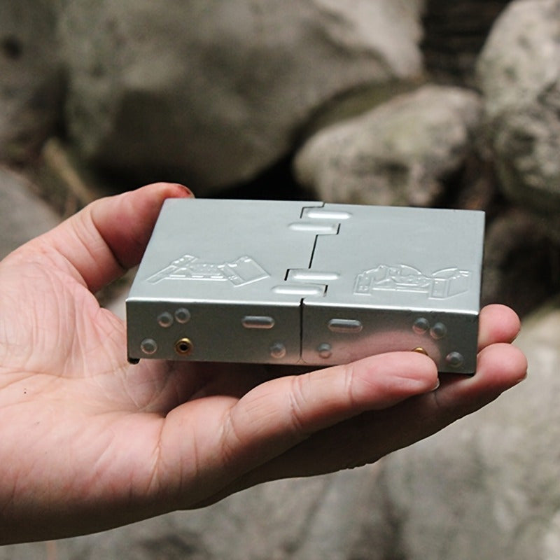 Foldable Camping Stove Set - Durable and Lightweight for Outdoor Adventures