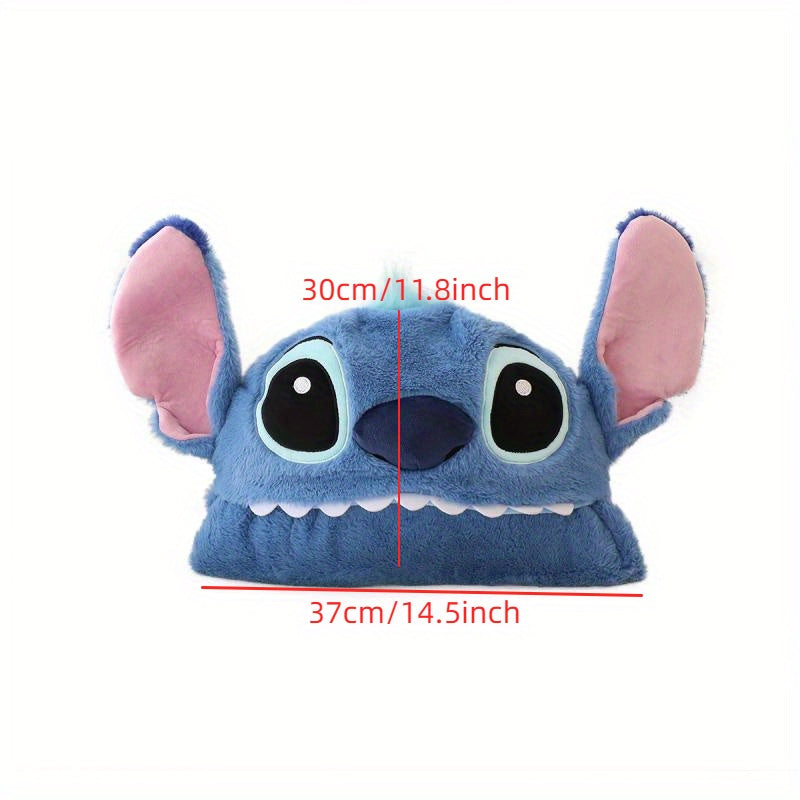 Disney Stitch Hoodie Blanket – Warm and Cute for Summer Movie Nights or Holidays