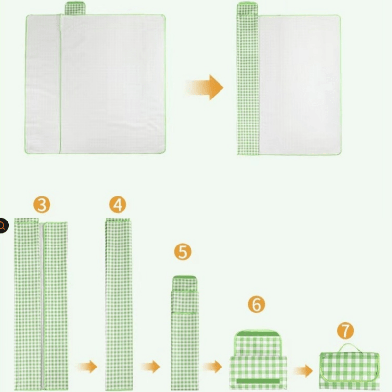 Waterproof and Foldable Picnic Blanket – Ideal for Camping, Beach and Outdoor Adventures