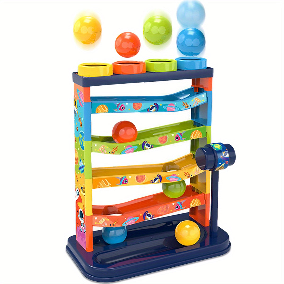 Colourful Ball Rolling System – Educational Toy for Children