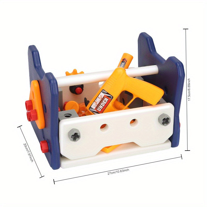 BuilderPro Educational Children's Tool Set - For Creative Building and Playing
